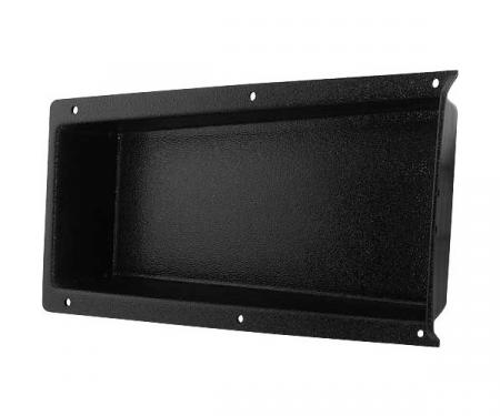 Console Glove Box Liner - ABS Plastic - Black With Original Type Textured Grain