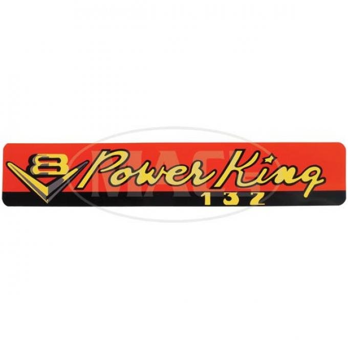 Ford Pickup Truck Valve Cover Decals - Power King V8