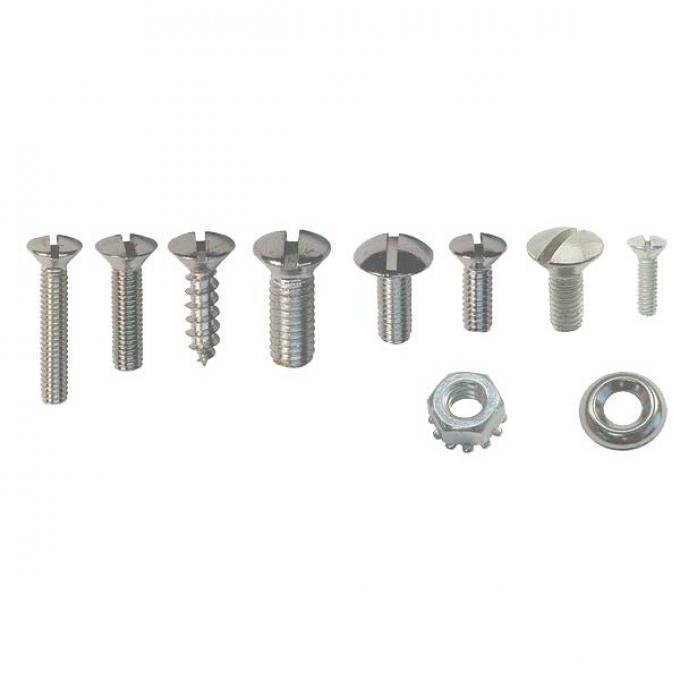 Model A Ford Interior Trim Screw Set - Roadster Pickup