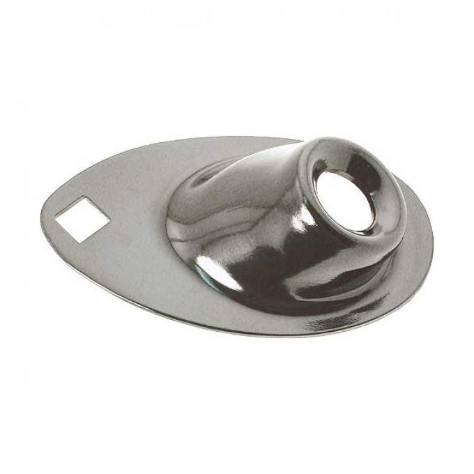 Headlight Stands - Shorty - Non-Original Style - Painted Black - Die Stamped Steel - Shortened 2 - Ford Pickup Truck