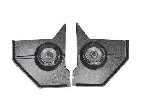 Ford Mustang Kick Panel Radio Speakers - Pioneer - 6-1/2 Co-Axial - Coupe & Fastback
