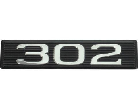 Daniel Carpenter Hood Scoop Emblem Number Plate / 302 C9ZZ-16637-302-P