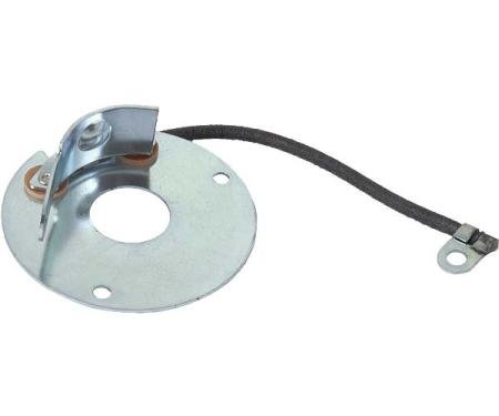 Model A Ford Distributor Lower Plate - For Distributor WithPig Tail - Longer Wire Than Original