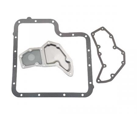 Ford Thunderbird Transmission Screen & Pan Gasket Kit, C6 Transmission, 1966