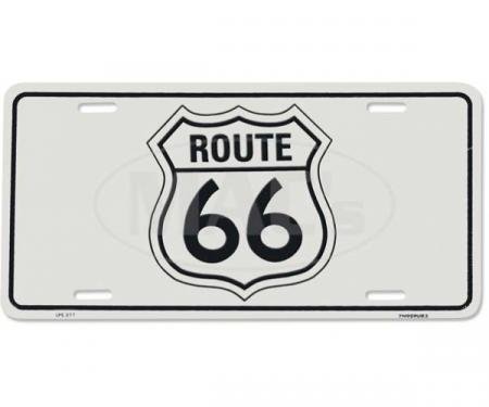 License Plate, Route 66