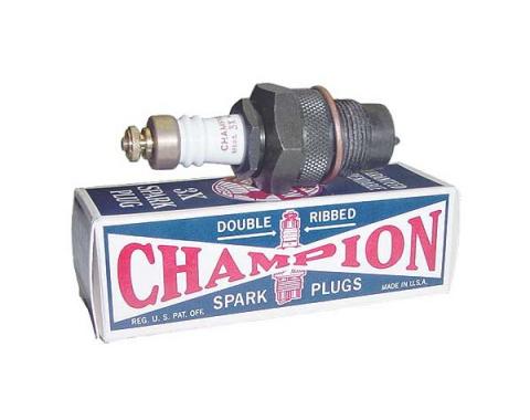 Model A Ford Spark Plug - Original 3X Type - Champion Brand- 7/8 X 18 Thread Size