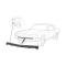 Ford Mustang Front Bumper Stone Deflector