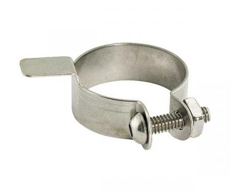 Model T Ford Exhaust Pipe Pack Nut Lock Clamp, Stainless Steel