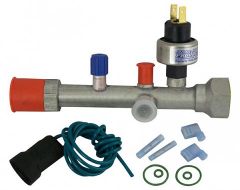 Air Conditioning POA Valve Upgrade, With R134 Refrigerant Fitting, Torino/Ranchero 1972-1976