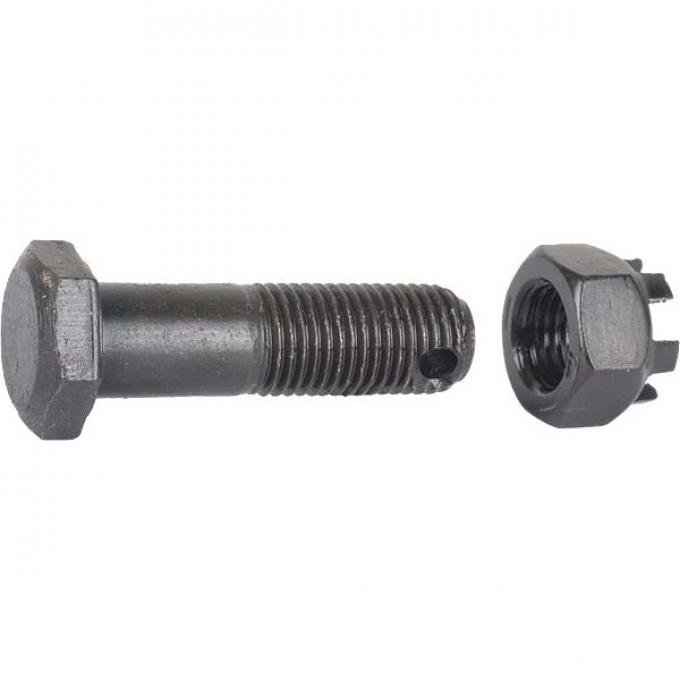 Model A Ford Emergency Brake Pivot Bolt & Nut - Handle To Ratchet - 2 Pieces