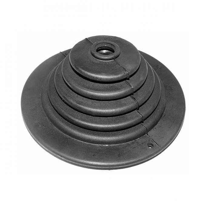 Floor Shift Boot - Round - For Vehicles Without Console - 4Speed - V8 - Ford