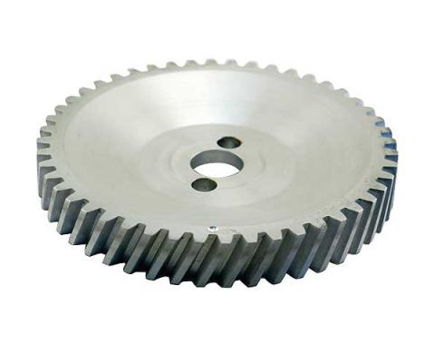 Model T Camshaft Large Timing Gear, Spiral-Cut Aluminum, .005 Oversized, 1909-1927