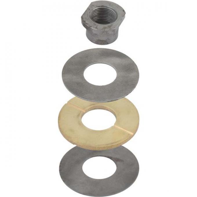 Model T Camshaft Thrust Washer Kit, For Reground Cams, 4-Piece, 1909-1927