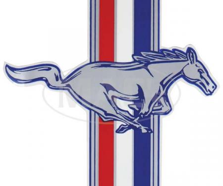 Ford Mustang Decal - Running Horse With Tri-Bar - 7 High - Right