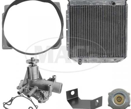 63/65 Falcon/Ranchero Cooling Kit (3 Row-260/289) Xtra