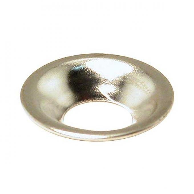 Nickel Plated Finishing Washer - Flush Type - #4