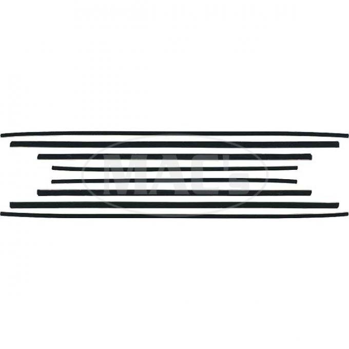 Belt Weatherstrip Kit - 8 Pieces - Mercury Montclair 2 DoorHardtop