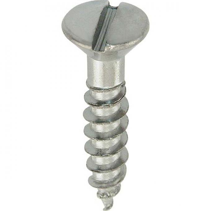Model A Ford Rear Window Frame Screw Set - Chrome-plated - For Mounting # A702943RSTL Frame