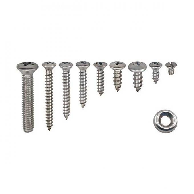 Interior Trim Screw Kit - Ford Victoria Hardtop