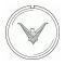 Ford Thunderbird Horn Ring Medallion, 1957