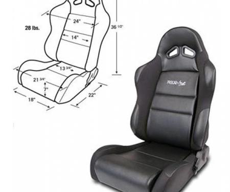 Mustang Bucket Seat, Sportsman Series, Left