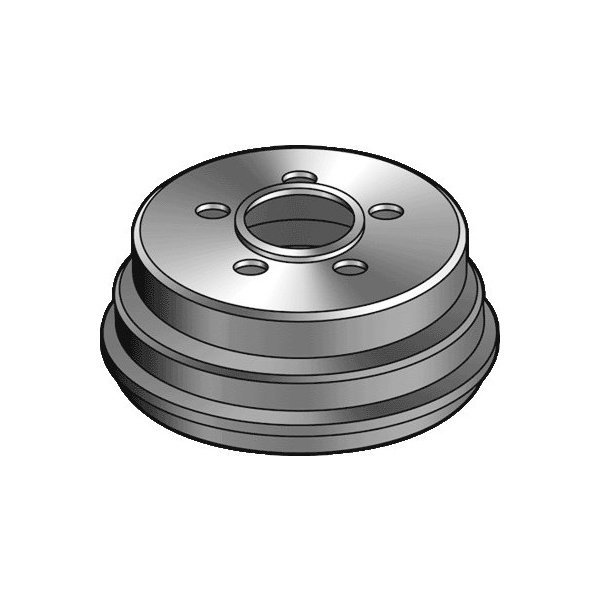 Model A Ford Brake Drum Rear Cast Iron 11 ID Blue Oval Classics