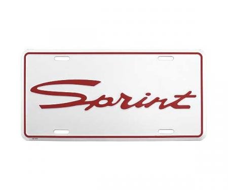 Logo License Plate - Sprint