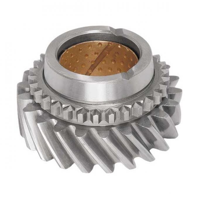 Transmission Second Gear - 3 Speed - 22 Helical Teeth - With Bushing - 1.582 - 85, 90 & 95 HP - Ford