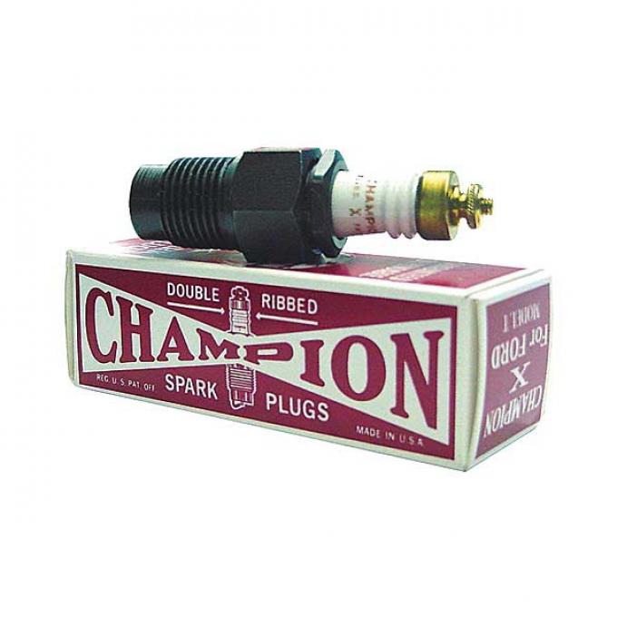 Model T Spark Champion Spark Plug, Authentic Take-Apart Style, 1909-1927