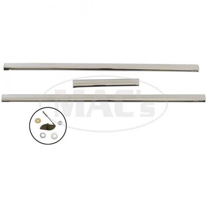 Lower Back Panel Moulding Set - 3 Pieces
