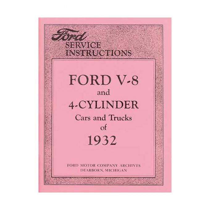 Service Instructions - 88 Pages - Ford