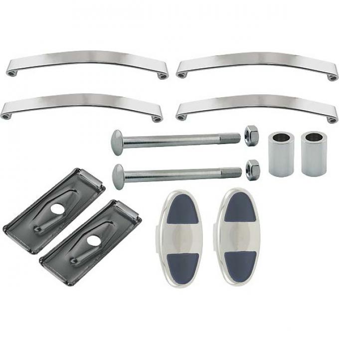 Model A Ford Rear Bumper Master Kit - Chrome - 1930-31 Only