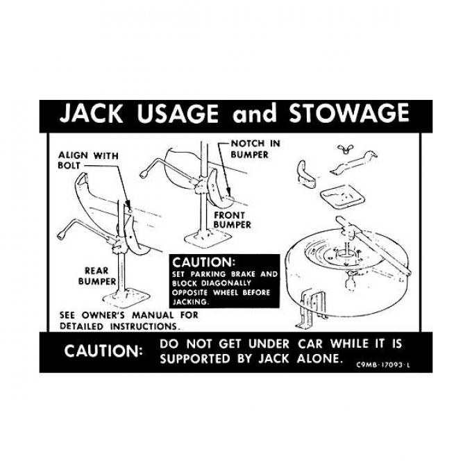 Jack Instructions - Regular Wheels