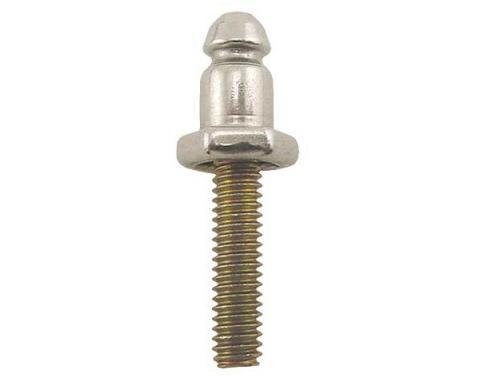 Ford Lift The Dot Fastener - Nickel - Single Stud - 8/32 Machine Thread