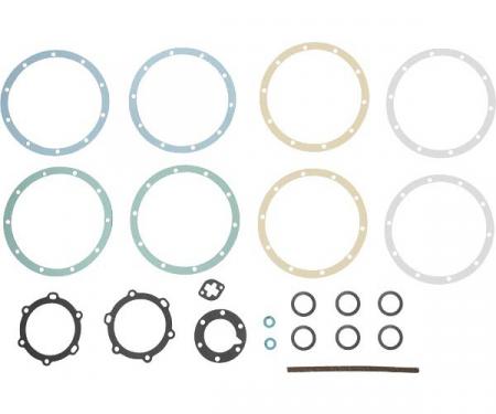 Model A Ford Rear Axle & Universal Joint Gasket Set - 19 Pieces