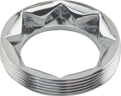 Model A Ford Gas Gauge Nut - Inner - Chrome Plated - Small