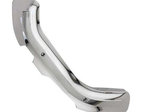Ford Pickup Truck Seat Pivot Side Cover - Front Right - Chrome - Ford F100 To Ford F350