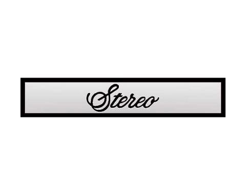 Ford Mustang Decal - Stereo Door Speaker