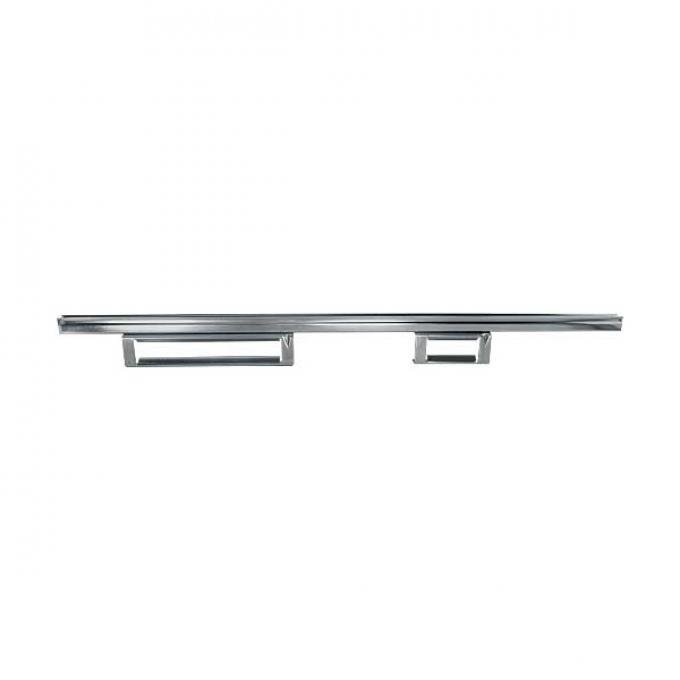 Front Door Glass Lower Channel - Right - Ford 4 Door Sedan & 4 Door Station Wagon