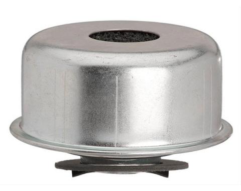 Oil Filler Breather Cap, Push-On, For Closed System, Chrome, 1967-71