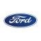 Decal, Ford Oval, 17 Long, Clear Background