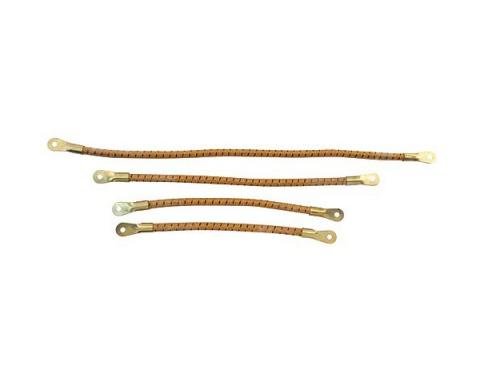 Model T Spark Plug Wire Set, Firewall Mounted, 1909-1925