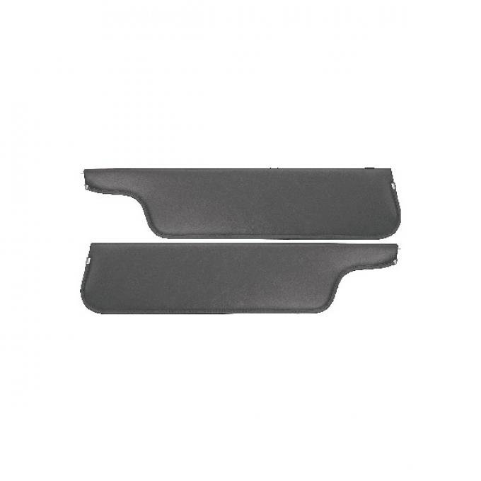 Sun Visors - Charcoal - Without Arm & Bracket