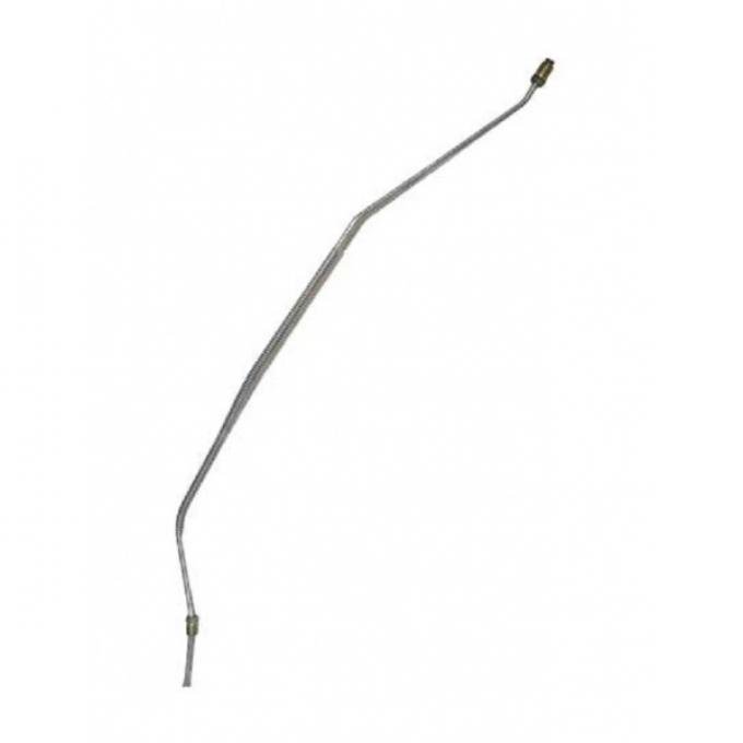 Ford Thunderbird Brake Line, Rear Axle, Left, Stainless, 1955-56