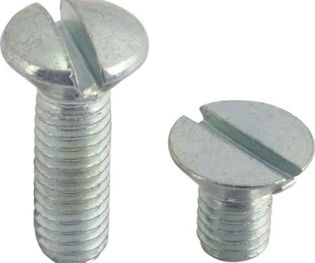 Model A Ford Door Latch Screw Set - 8 Pieces - 1928 To Mid 1930 Closed Cab Pickup
