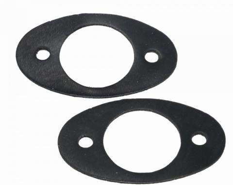 Door Handle Pads, Pair, Coupe/Tudor/Closed Cab Pickup, 1930-1931