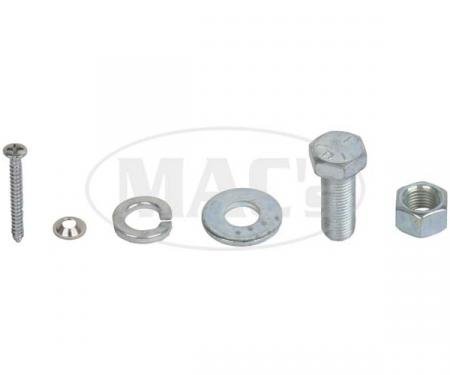 Thunderbird Rear Bumper To Back Panel Filler Hardware,1958-1960