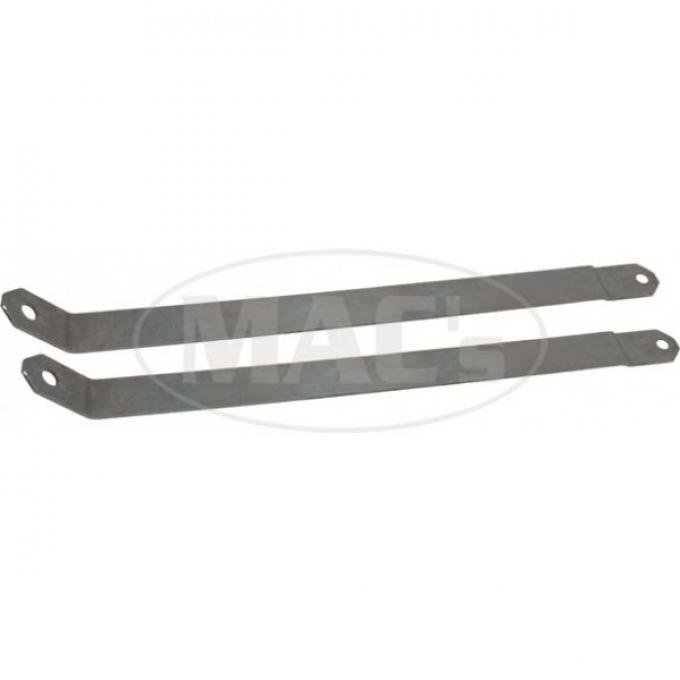 Rear Bow Support Rails, Pair, Steel, 1928-29