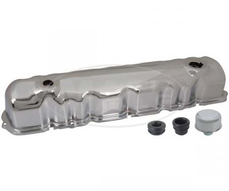 Valve Cover Kit, Chrome, 144, 170 & 200, 6 Cylinder, With Oil Cap Without Tube