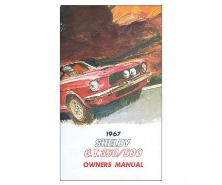 Ford Mustang Shelby Owner's Manual - 64 Pages